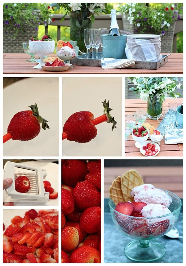 How to make strawberry ice cream