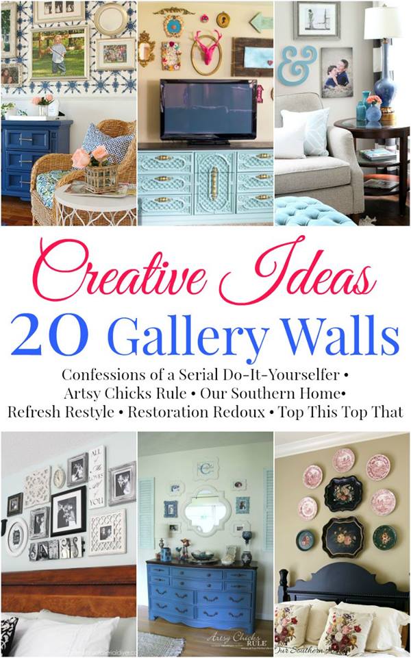 Creative Gallery Wall Ideas