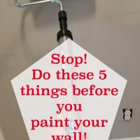 How to repair a wall and paint it