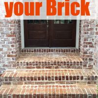 How to clean your brick entry, walkway, patio or wood deck. #sp @homeright #deckwasher