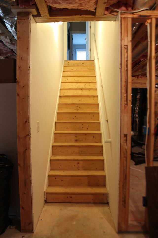 Basement stairs