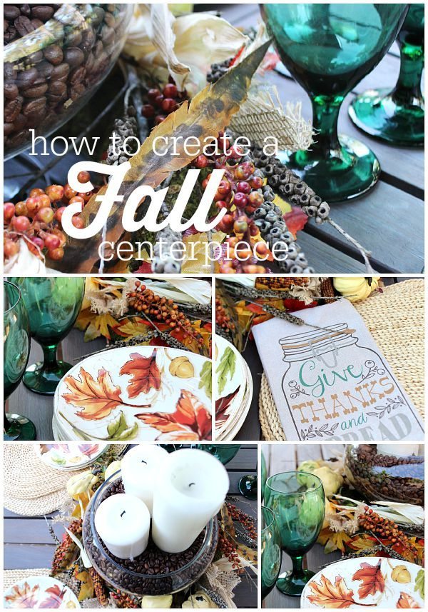 How to create a fall centerpiece at refreshrestyle.com