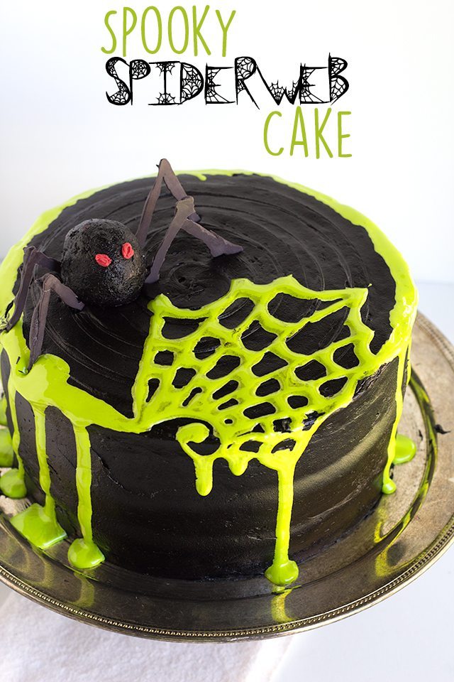spooky-spiderweb-cake