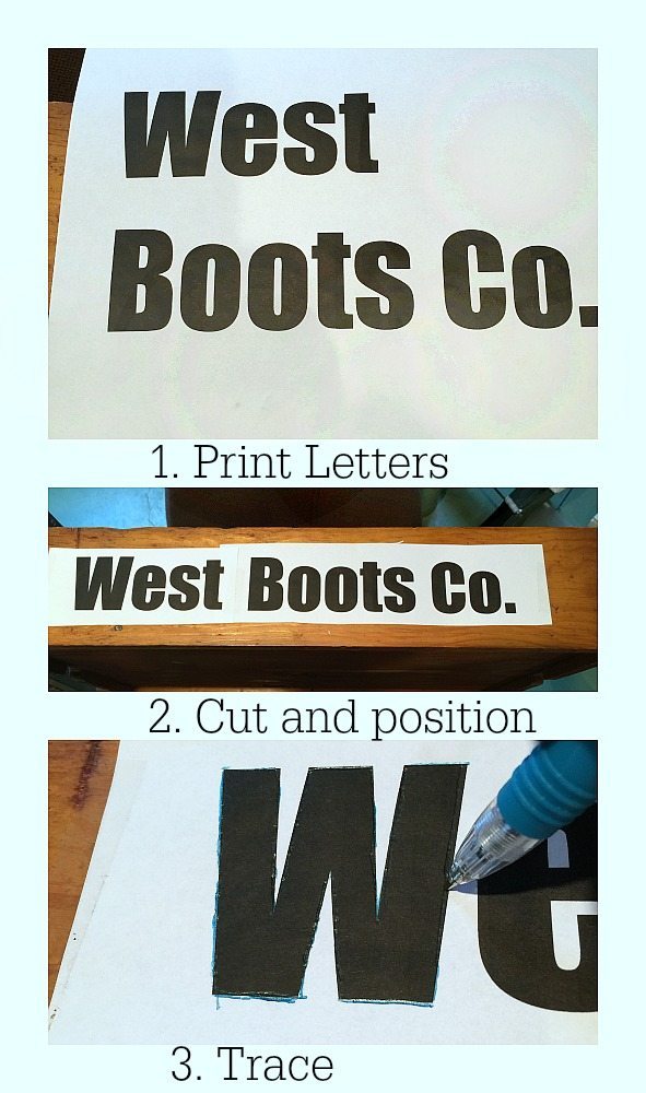 How to make a sign the easiest way at refreshrestyle.com