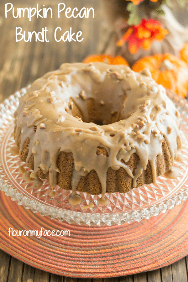 Pumpkin Pecan Bundt Cake from Flour on My Face