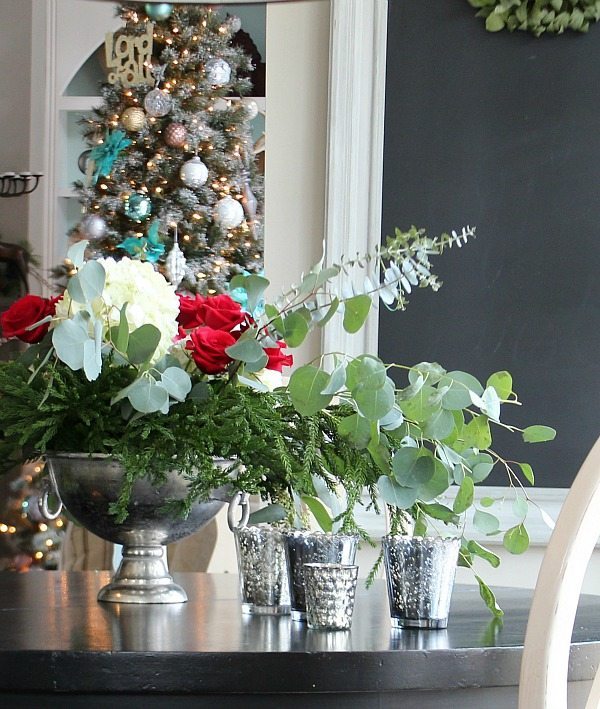 Kitchen table Christmas at Refresh Restyle