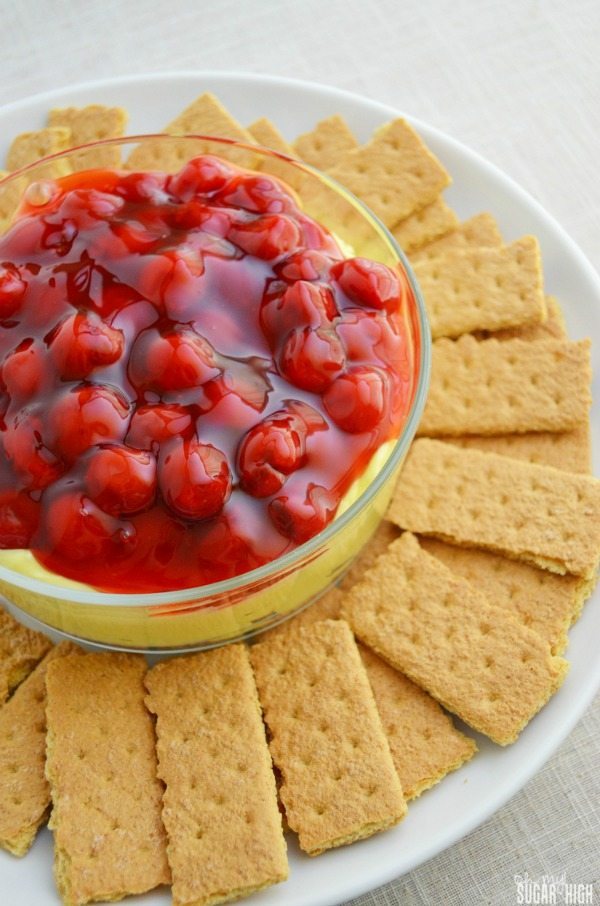 Lemon Cherry Cheesecake Dip Recipe