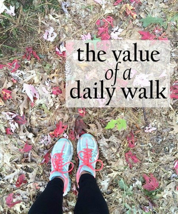 The Value of A Daily Walk