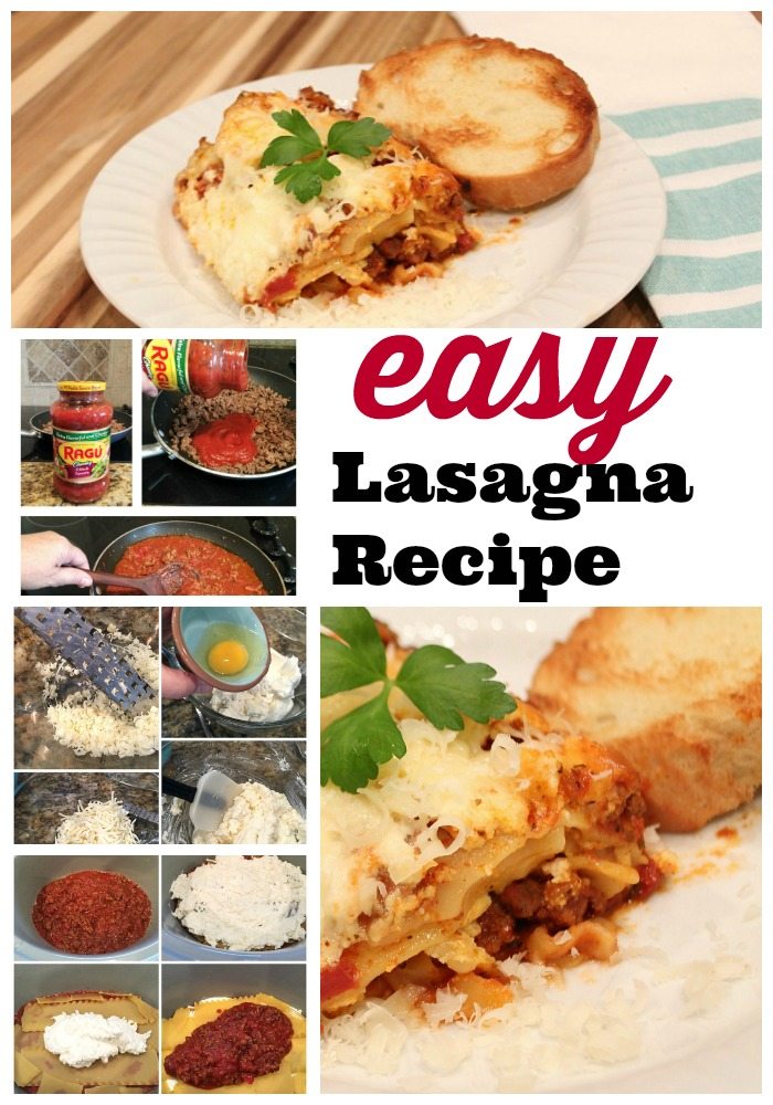 Easy and delicious Crock pot slow cooker recipe Lasaga Recipe with Ragu