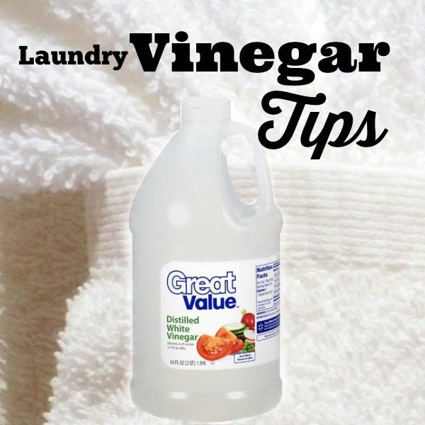 Laundry Vinegar Tips - why on earth I use vinegar in my laundry
