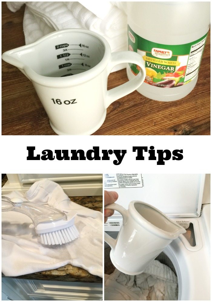 Laundry Vinegar tips at refreshrestyle.com