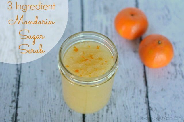 Mandarin Sugar Scrub Recipe
