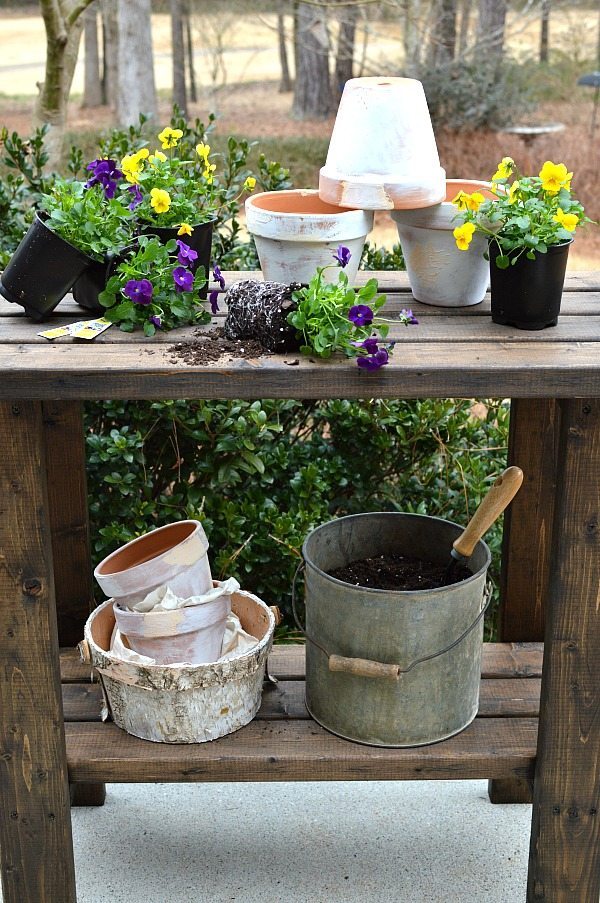 Potting Bench Plans