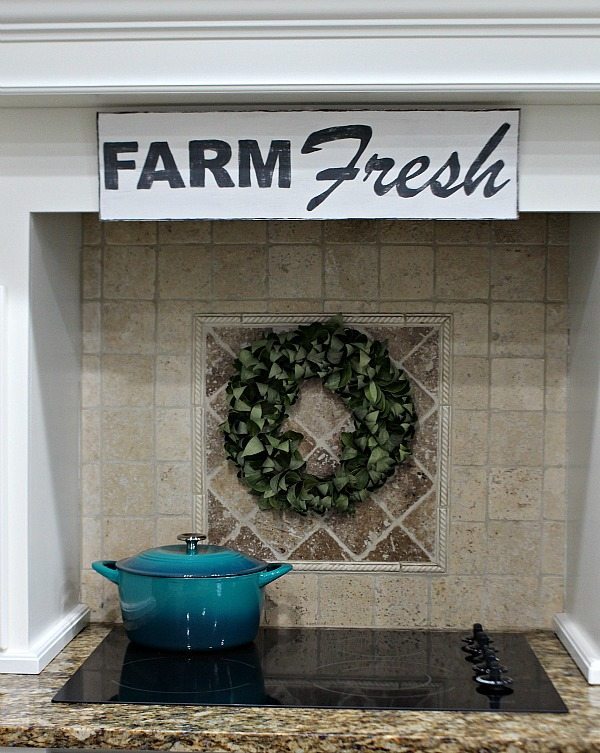 How to make a vintage looking Farm Fresh sign