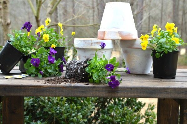 Potting Bench Plans free and easy to build with 2 x 4 lumber