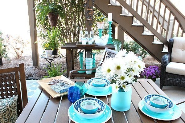 Spring fresh patio - Outdoor Patio Refresh - Spring is here and so is entertaining season. We love spending time outside - Spring and Summer Outdoor Living