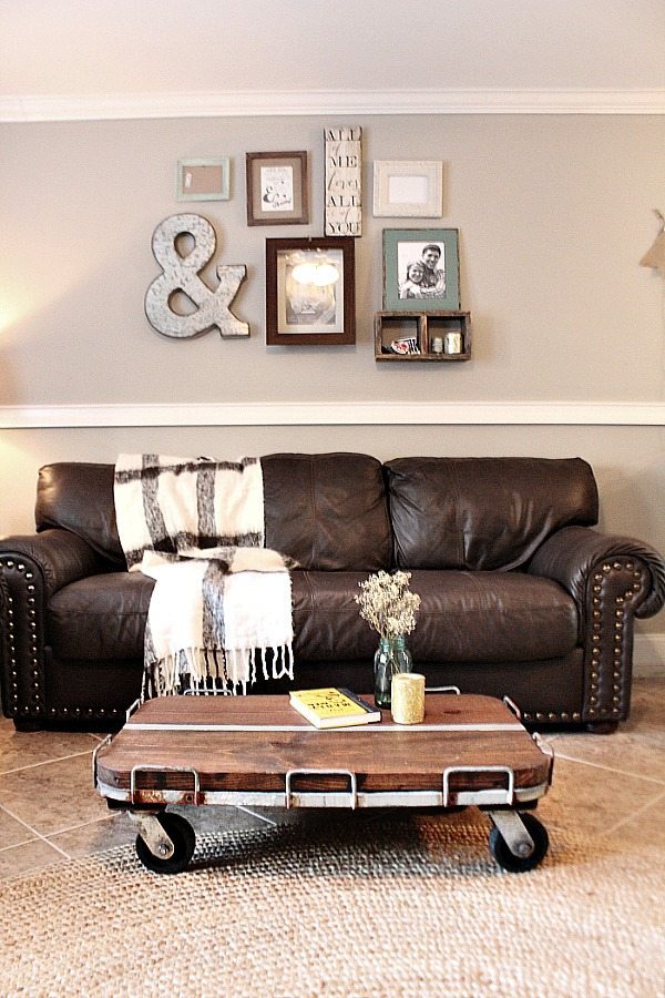 Industrial Cart Coffee Table Diy Refresh Restyle