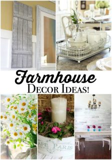 Farmhouse Wall Treatment - Weathered White Wood - Refresh Restyle