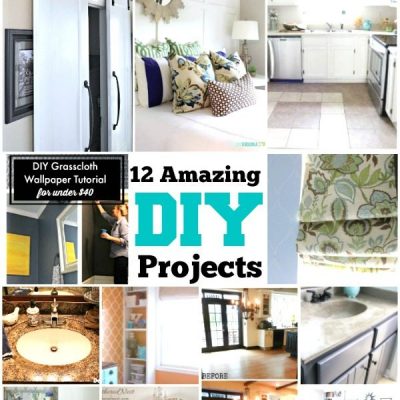 Create the home you love on a budget with these amazing DIY projects that you can do from DIY Housewives