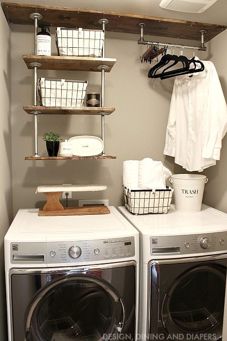 Design Dining Diapers Small-Laundry-Room-Organization-Industrial-Shelving