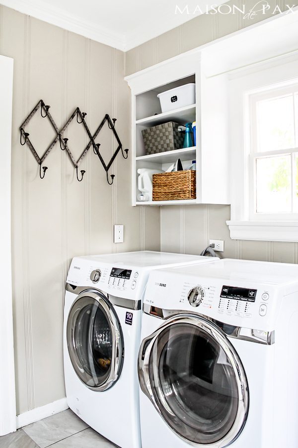 Maison Depax Bright-White-Laundry-Room-wall-storage