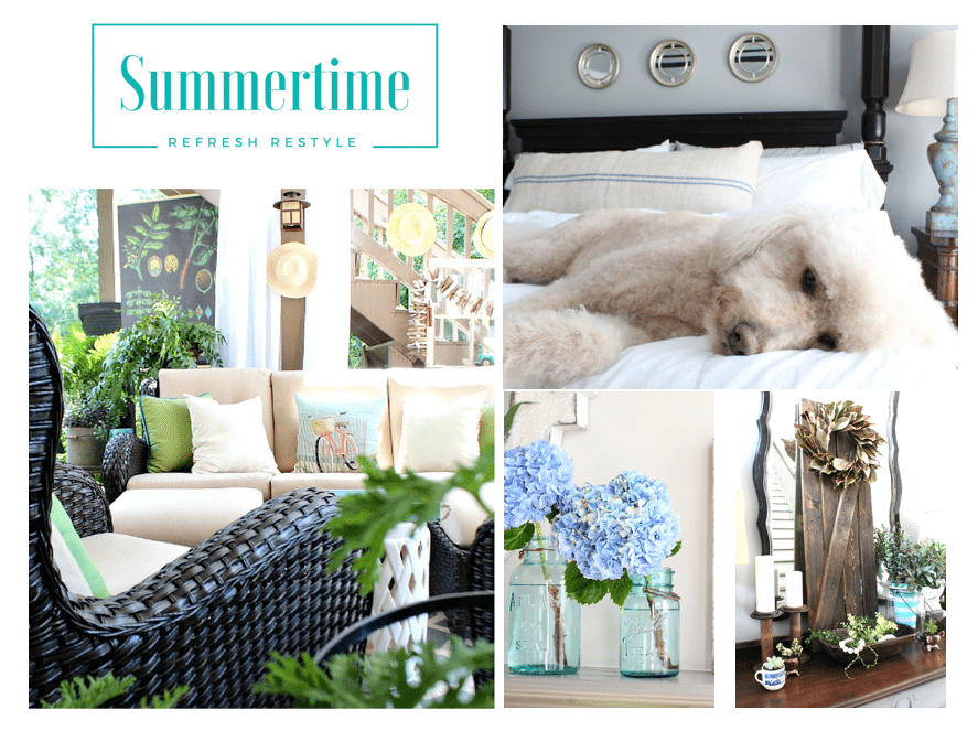 Summer home tour at RefreshRestyle.com