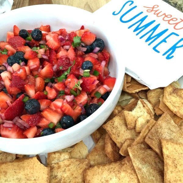 Strawberry Blueberry Salsa