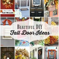 Beautiful DIY Fall Door Decorations at Refresh Restyle