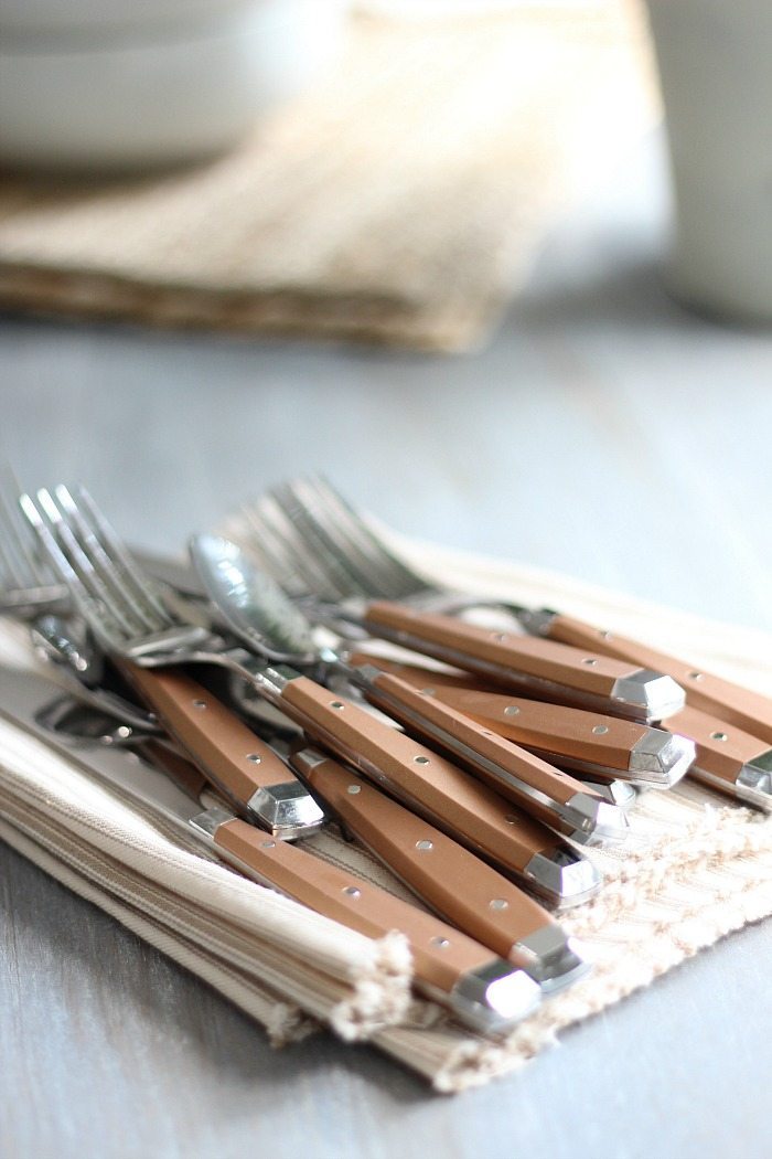 Better Homes and Gardens at Walmart Copper Flatware