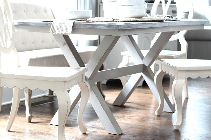 Farmhouse table makeover - Better Homes and Gardens Maddox Crossing Dining Table