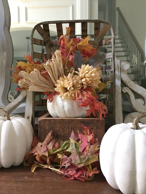 How to Create a Fall Dough Bowl Centerpiece