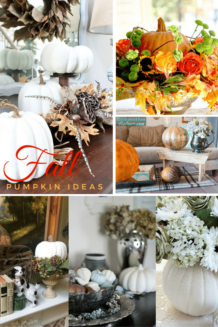 Painted Fall Pumpkins - Refresh Restyle