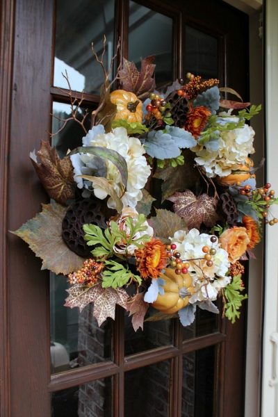 Fall Front Porch: Mums + Pumpkins - Refresh Restyle