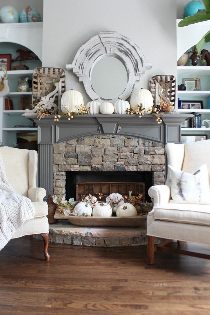 15 Amazing and Gorgeous Fall Mantle Ideas - Classy Clutter