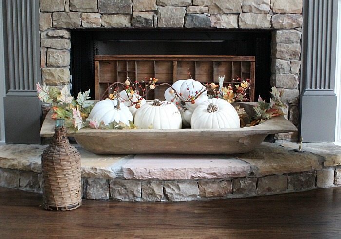 rustic-farmhouse-dough-bowl-filled-with-white-pumpkins-neutral-fall-home-tour-at-refresh-restyle