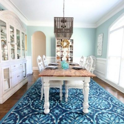 painted-furniture-looks-great-with-the-blue-walls-and-that-rug
