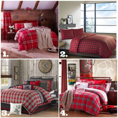 plaid-comforters-and-duvets-perfect-for-a-rustic-farmhouse-winter-bedroom
