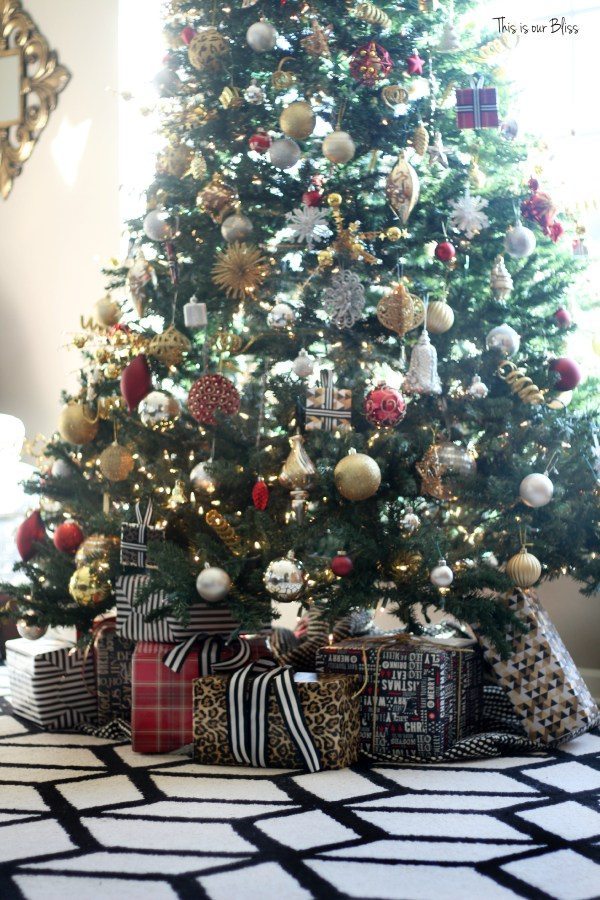 This is our Bliss, Gold and Silver Christmas Tree Ideas