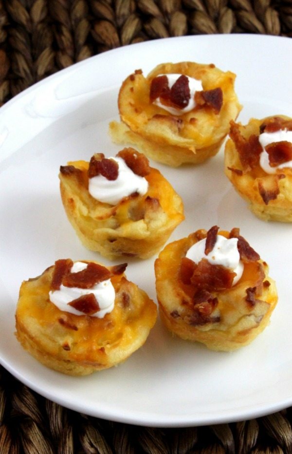 Loaded Mashed Potato Bites, 20 Easy Party Appetizers 