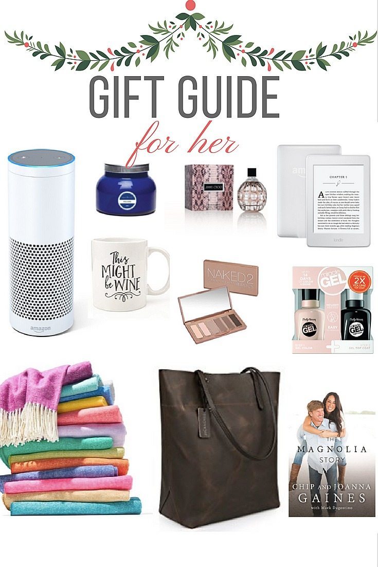 Perfect - gift guide for her - gifts or stocking stuffers that she will love