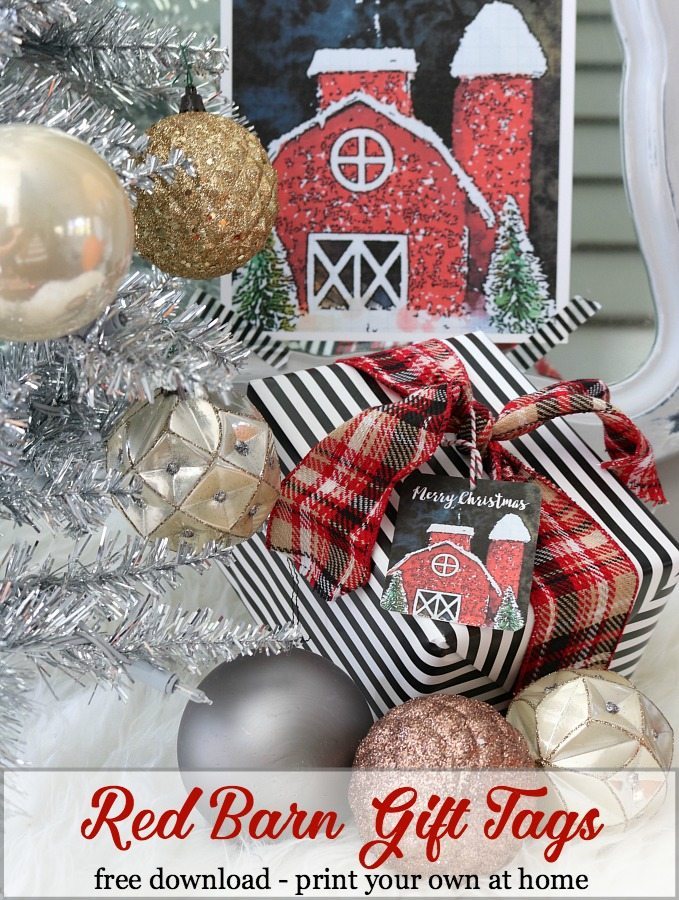 Free Printable Vintage Christmas Tags for Gifts - Happy Happy Nester