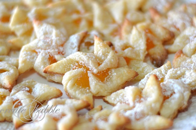 Apricot Pinwheel cookies
