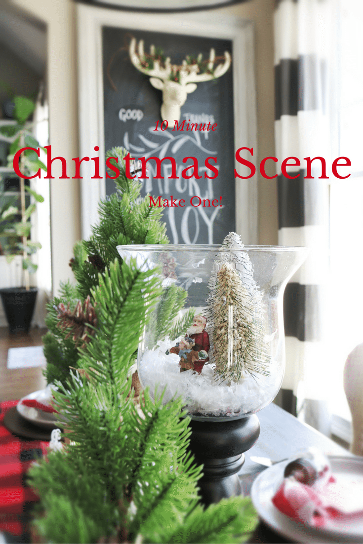 10 Minute Ideas for Christmas decorating