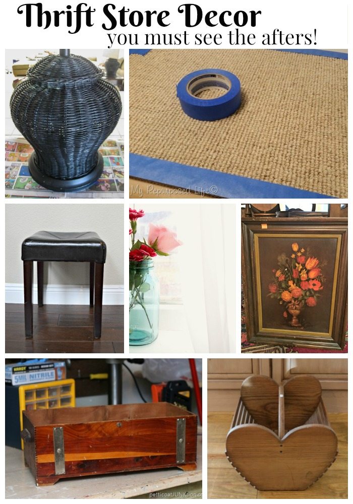 Amazing Thrift store decor makeovers