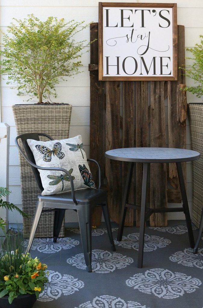 Farmhouse porch makeover with Better Homes and Gardens at Walmart