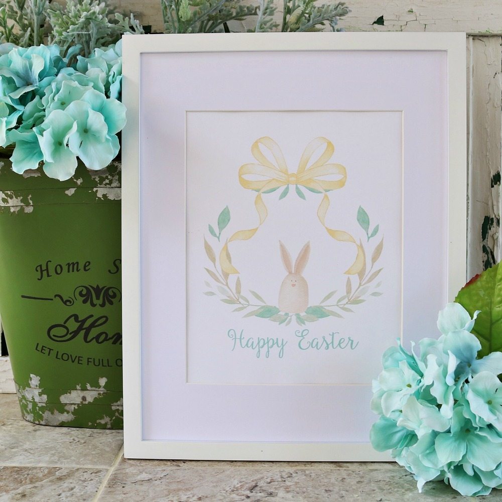 Cute and free Easter Bunny Print