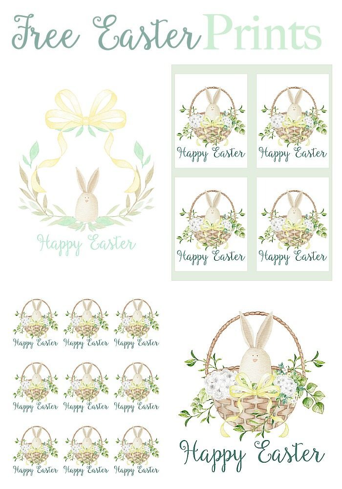 Free Easter Prints grab them and print them on your home computer