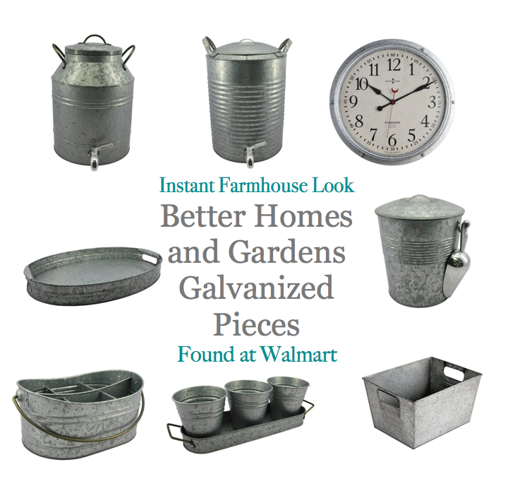 Better Homes and Gardens Galvanized Farmhouse Look