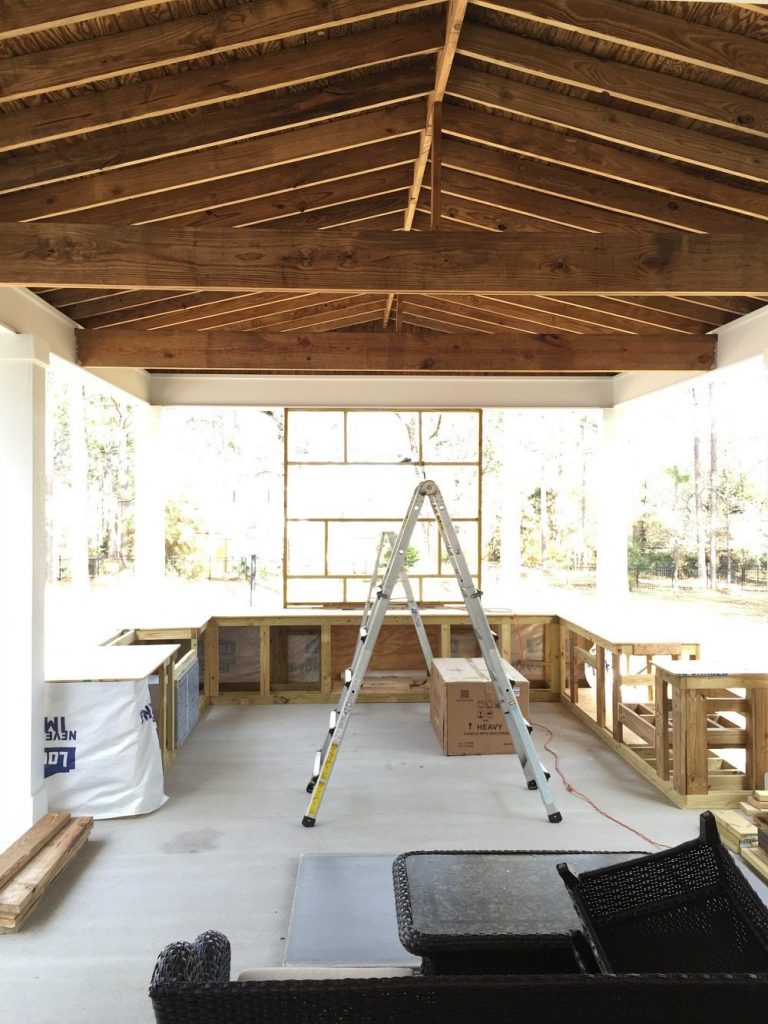 Outdoor Kitchen Build Refresh Restyle