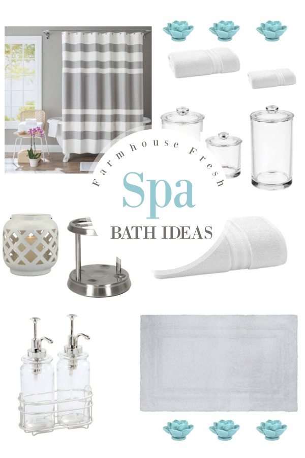Farmhouse Fresh Spa ideas for your bath from Better Homes and Gardens at Walmart